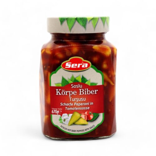 Sera Soslu Körpe Biber Tursu 720g