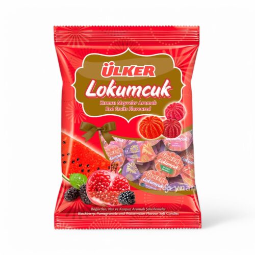 Bayram Kirmizi Meyveli Lokumcuk Jöle Seker