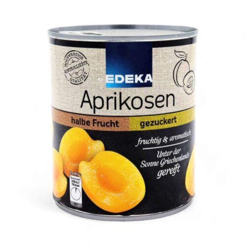 EDEKA Aprikosen halbe Frucht in Traubensüße