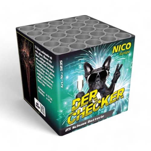 Feuerwerk Der Checker 25 Schuss