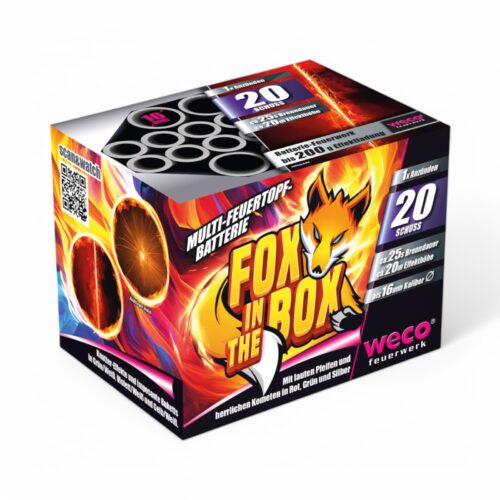 Fox in the Box 20 Schuss Batterie