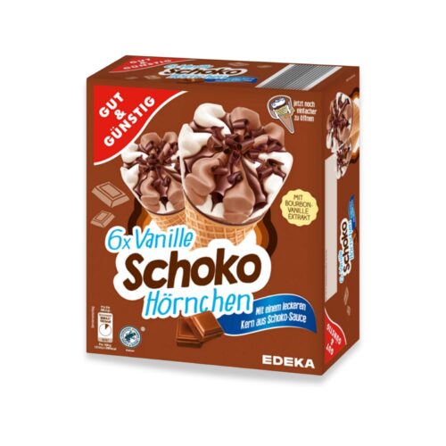 G&G Eis MP6 Vanille Schoko Hörnchen 6x120ml