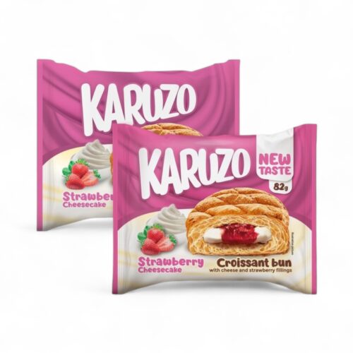 Karuzo Croissant Strawberry Cheesecake