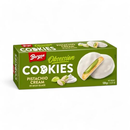 Bergen Cookies Pistachio Cream Milk Glaze