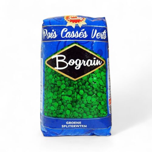 Bograin grüne Erbsen