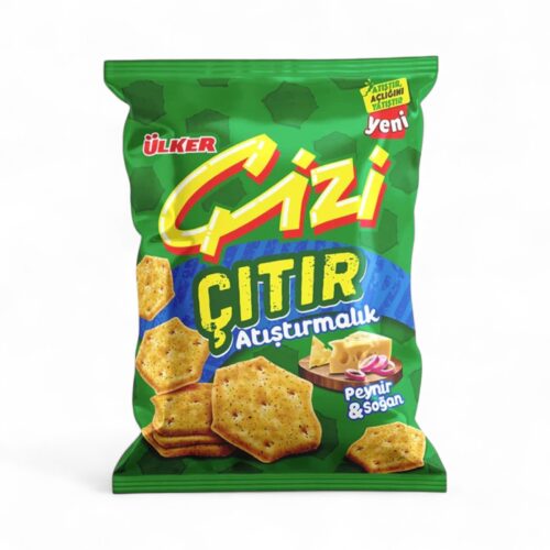 Ülker Cizi Cheese & Onion Crackers