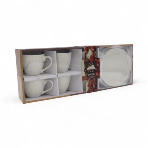 Weissberg Home Coffee Time 6 Tassen /6 Untertassen