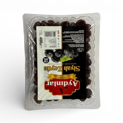 Siyah Zeytin schwarze Oliven 400g
