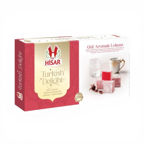 Hisar Turkish Delight Gül-Rose