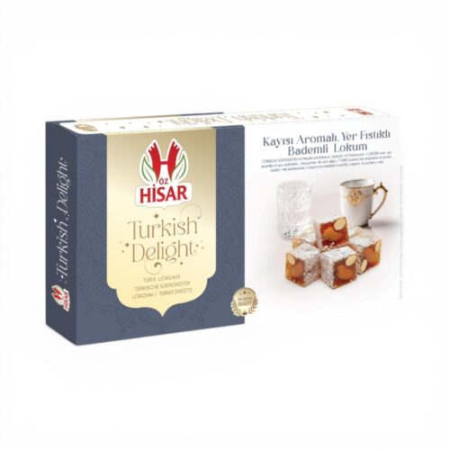 Hisar Turkish Delight Kayisi Fistik Badem