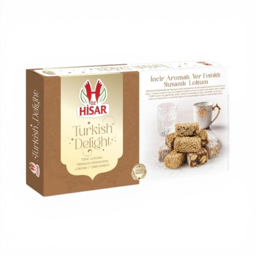 Hisar Turkish Delight Incir Fistik Susam 300g