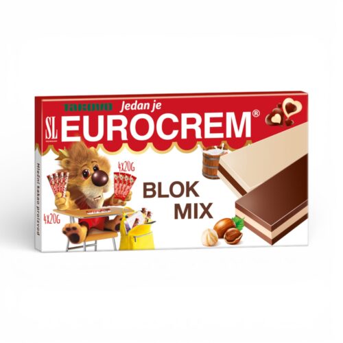 Eurocrem Block Mix 8 x 20g