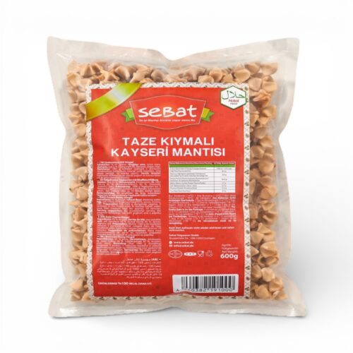 Sebat Manti mit Rindfleischfüllung