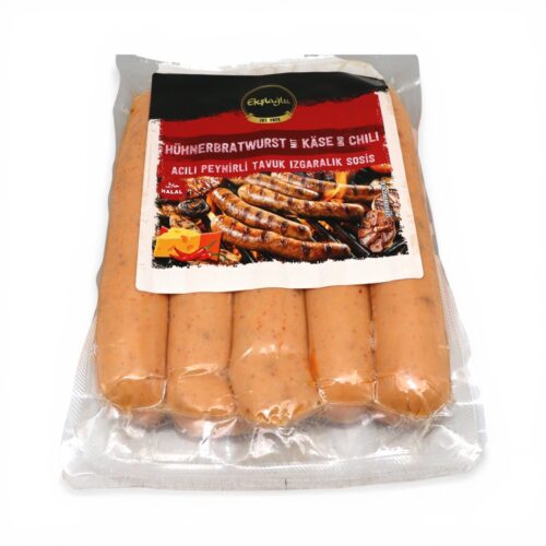 Eksioglu Hühnerbratwurst Käse und Chili