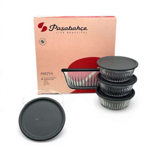 PB-Frezya Kapakli Grau 4er Set