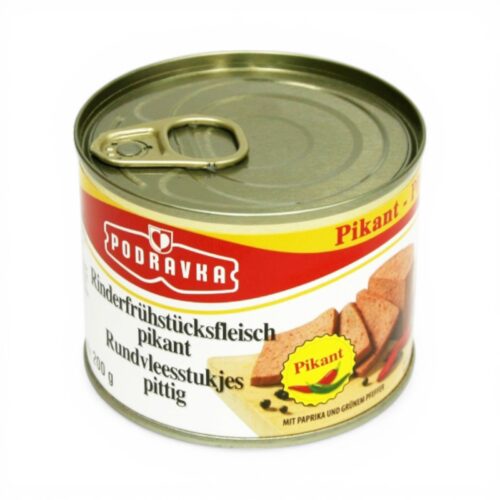 Podravka Rinderfrühstücksfleisch Pikant