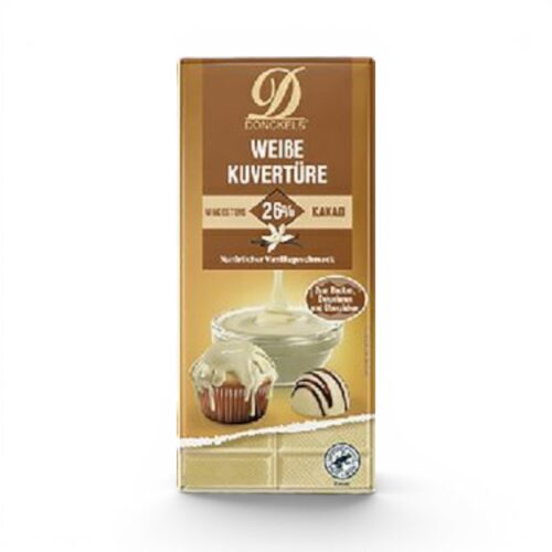 Donckels Kuvertüre Weiß 52%