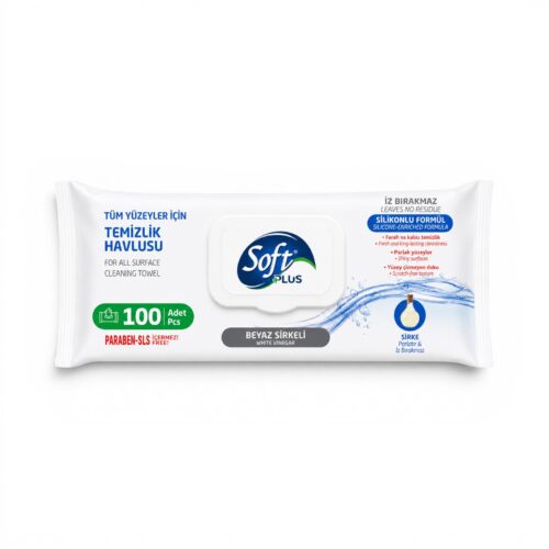 Soft plus Beyaz Sirkeli (weißer Essig) 100 Pcs