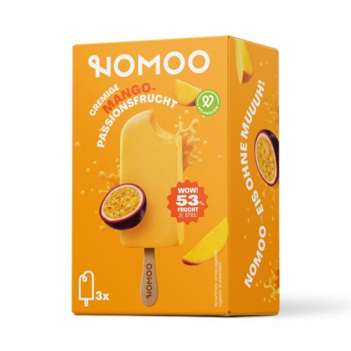 Nomoo Mango-Passionionsfruchteis Bio