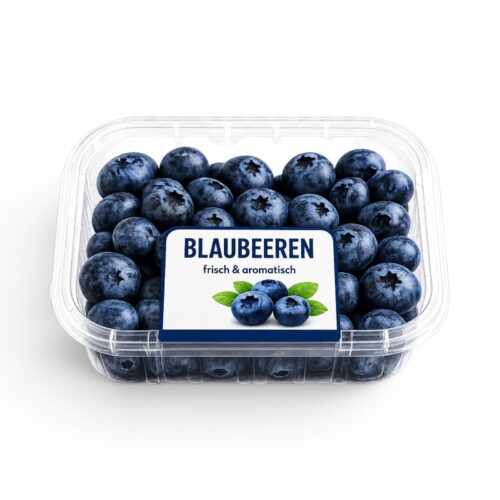Blaubeeren Schale