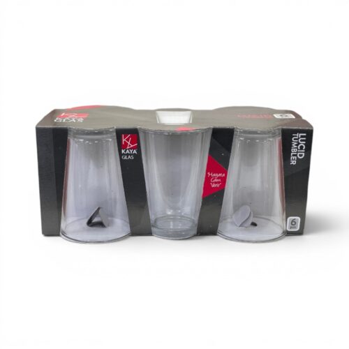 Kaya Cam Lucid 6er Wasserglas 190ml