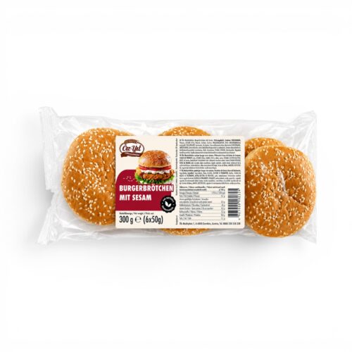 Öz-Yil Burgerbrötchen mit Sesam 6er