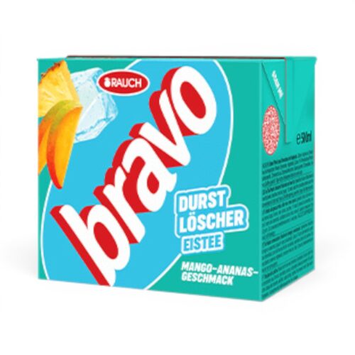 Bravo Durstlöscher Eistee Mango-Ananas