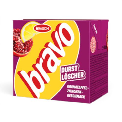 Bravo Durstlöscher Granatapfel-Zitrone