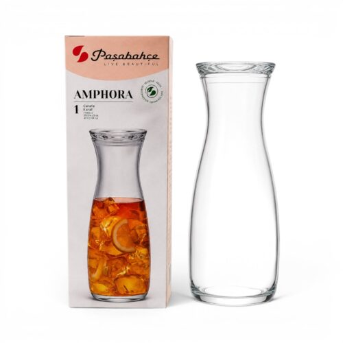 Amphora Glaskaraffe