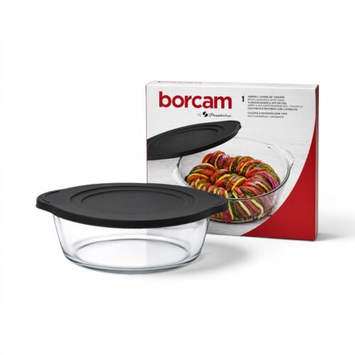 Borcam mit Deckel Rund