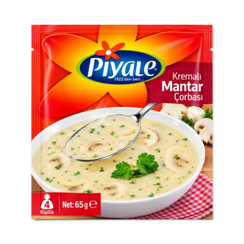 Piyale Kremali Mantar Corbasi