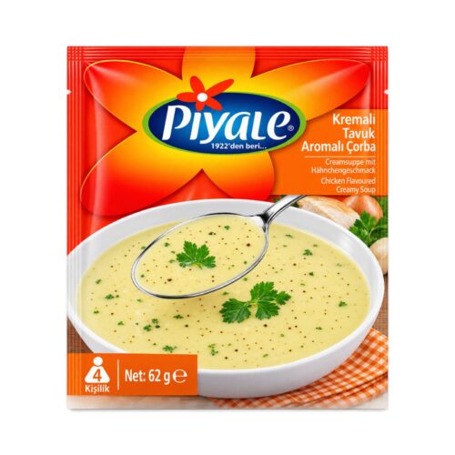 Piyale Kremali Tavuk Corbasi