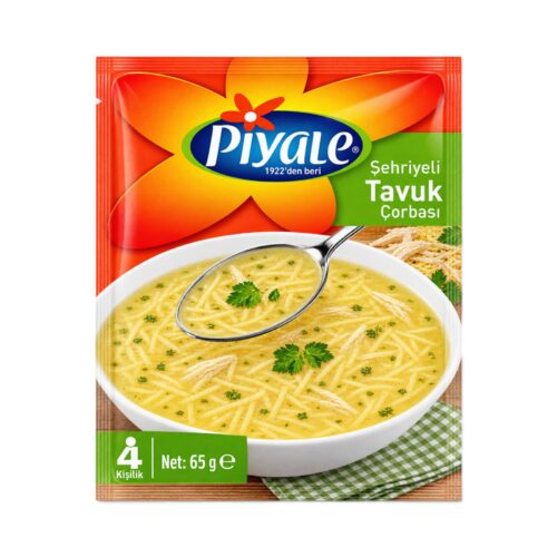 Piyale Sehriyeli Tavuk Corbasi