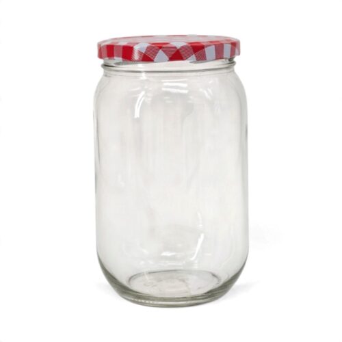 Einmachglas 1 Liter mit Schraubdeckel