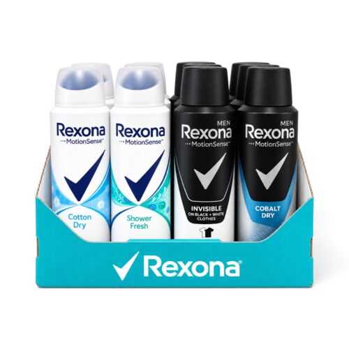 Rexona Deo Display Mixkarton 150ml 20er